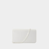 Wallet On Chain The Longshot - Marc Jacobs - Cuir - Blanc