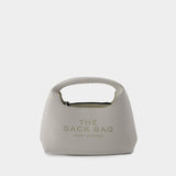 Sac À Main The Mini Sack - Marc Jacobs - Cuir - Blanc