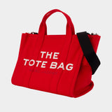 Cabas The Medium - Marc Jacobs - Coton - Rouge