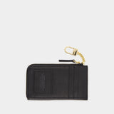 Portefeuille The Top Zip - Marc Jacobs - Cuir - Noir