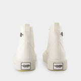 Sneakers The High Top - Marc Jacobs - Coton - Blanc