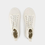 Sneakers The High Top - Marc Jacobs - Coton - Blanc