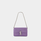 The Mini Shoulder Bag - Marc Jacobs - Maille - Violet