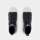 Sneakers The High Top - Marc Jacobs - Coton - Bleu