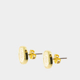 Boucles D'oreilles Button Stud - Marc Jacobs - Métal - Doré