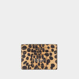 Porte-Carte - Marc Jacobs - Cuir - Cheetah