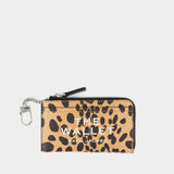 Portefeuille The Top Zip - Marc Jacobs - Cuir - Léopard