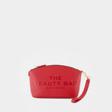 Pochette The Beauty - Marc Jacobs - Cuir - Rouge