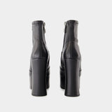 Bottines The Kiki Stretch - Marc Jacobs - Cuir - Noir