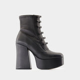Bottines The Kiki Stretch - Marc Jacobs - Cuir - Noir