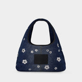 Sac Porté Épaule The Sack - Marc Jacobs - Coton - Bleu