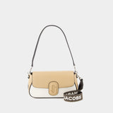 Sac Porté Épaule The Large Clover - Marc Jacobs - Cuir - Beige