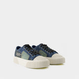 Sneakers - Marc Jacobs - Coton - Bleu