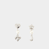 Boucles D'oreilles Balloon - Marc Jacobs - Métal - Argenté