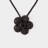 Collier Daisy Pave - Marc Jacobs - Métal - Noir