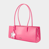Sac Porté Épaule The Mirror Satchel - Marc Jacobs - Cuir - Rose