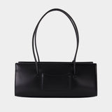 Sac Porté Épaule The Mirror Satchel - Marc Jacobs - Cuir - Noir