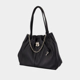 Sac Porté Épaule The Tote - Marc Jacobs - Cuir - Noir