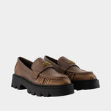 Mocassins The Frankie - Marc Jacobs - Cuir - Marron