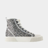 Sneakers The High Top - Marc Jacobs - Synthétique - Argenté
