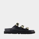 Sandales The Kiki - Marc Jacobs - Cuir - Noir