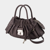 Sac Porté Épaule The Small Satchel - Marc Jacobs - Cuir - Marron