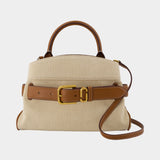 Sac À Main The Small Satchel - Marc Jacobs - Coton - Ivoire
