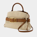 Sac À Main The Small Satchel - Marc Jacobs - Coton - Ivoire