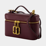 Sac À Bandoulière The Vanity - Marc Jacobs - Cuir - Bordeaux