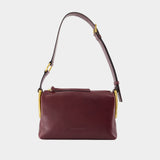 Sac À Bandoulière The Juliette Messenger - Marc Jacobs - Cuir - Bordeaux