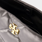 Cabas Kira Diamond - Tory Burch - Cuir - Noir