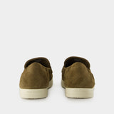 Mocassins Ballet Sport - Tory Burch - Cuir - Marron