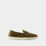 Mocassins Ballet Sport - Tory Burch - Cuir - Marron