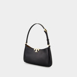 Sac Porté Épaule Eleanor Slim - Tory Burch - Cuir - Noir