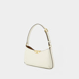 Sac Porté Épaule Eleanor Slim - Tory Burch - Cuir - Blanc