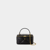 Sac À Bandoulière Kira Diamond - Tory Burch - Cuir - Noir