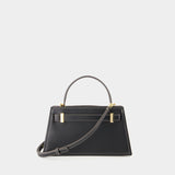 Sac À Main Petite Lee Radziwill - Tory Burch - Cuir - Noir