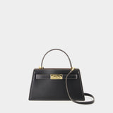 Sac À Main Petite Lee Radziwill - Tory Burch - Cuir - Noir
