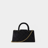 Sac Porté Épaule Fleming - Tory Burch - Cuir - Noir