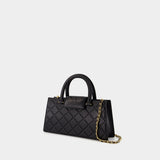 Sac Porté Épaule Fleming - Tory Burch - Cuir - Noir