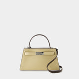 Sac À Main Petite Lee Radziwill - Tory Burch - Cuir - Beige