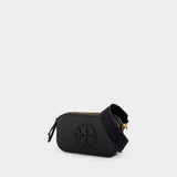 Sac À Bandoulière Miller Mini - Tory Burch - Cuir - Noir