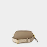 Sac À Bandoulière Miller Mini - Tory Burch - Cuir - Beige