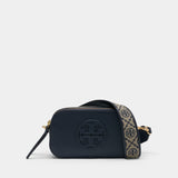 Sac À Bandoulière Miller Mini - Tory Burch - Cuir - Bleu