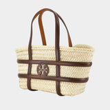 Cabas Ella Straw Small - Tory Burch - Raffia - Neutre
