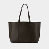 Cabas Perry - Tory Burch - Coton - Marron