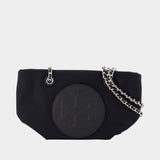 Sac À Bandoulière Ella Chain Small - Tory Burch - Synthétique - Noir