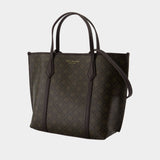 Cabas Perry Small - Tory Burch - Coton - Marron