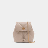 Sac À Dos Kira Diamond Quilt Small - Tory Burch - Cuir - Beige