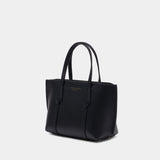 Sac À Main Perry Mini - Tory Burch - Cuir - Noir